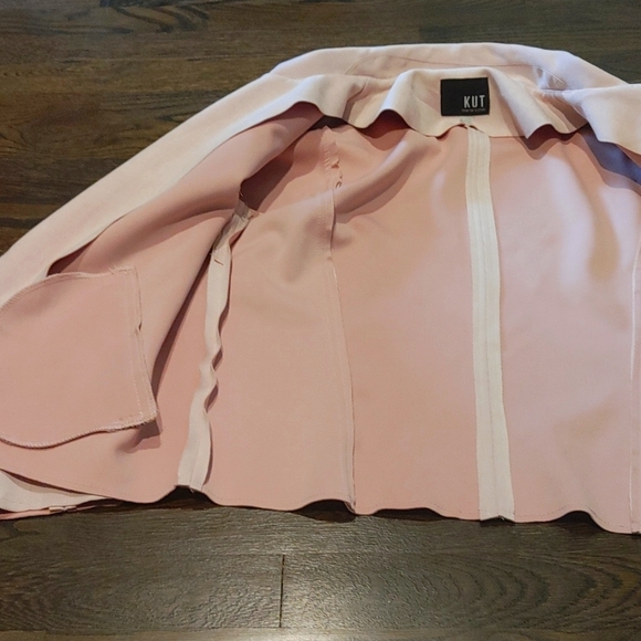 KUT Faux Suede Moto Jacket - Picture 2 of 6